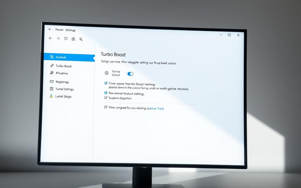 Windows Power Management Turbo Boost Settings