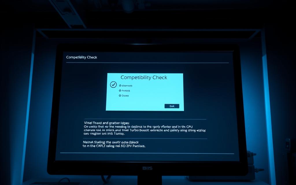 bios settings compatibility check