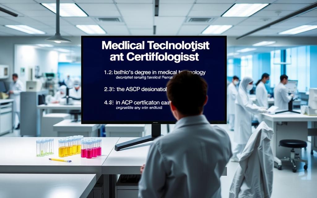how to become a medical technologist