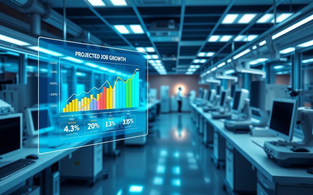 medical technology job growth projections